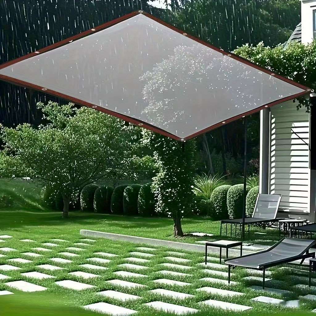 Transparent Rainproof Fabric Model 200Cm X 290Cm 6.5X10Ft