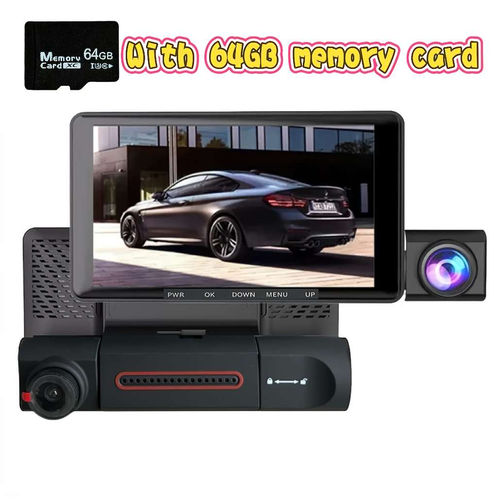 Dashcam Model 2 Front Internal Cameras 64Gb Memory Card