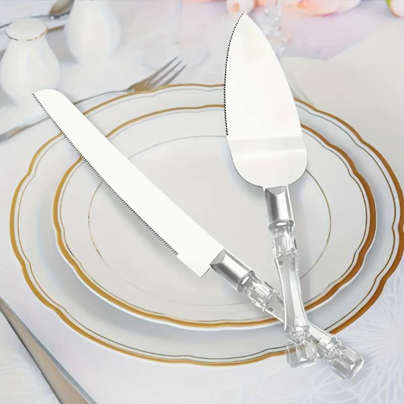 Wedding Supplies Color 2 Piece Set Silvery