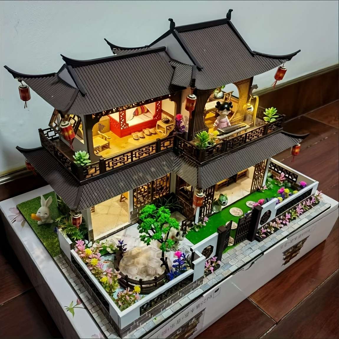 3D Building Model Puzzle Set Style Classic