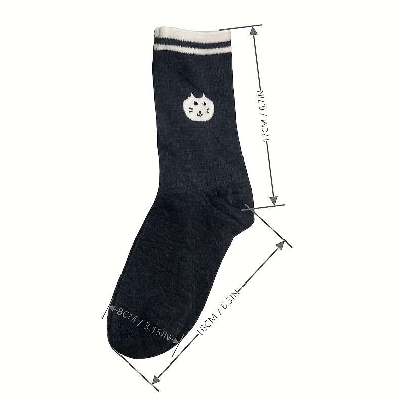 Women S Socks Color 5Pairs Mixed Colors Size Asian Onesize