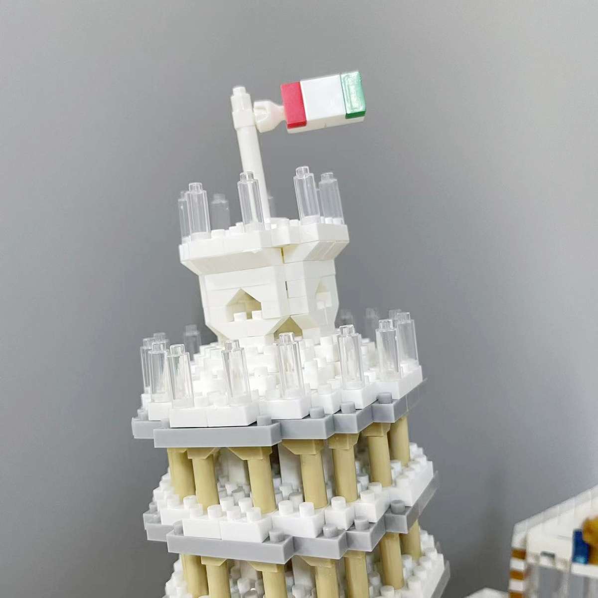 Building Toy Architectural Model Toy Set Items Leaning Tower Of Pisa 1649Pcs