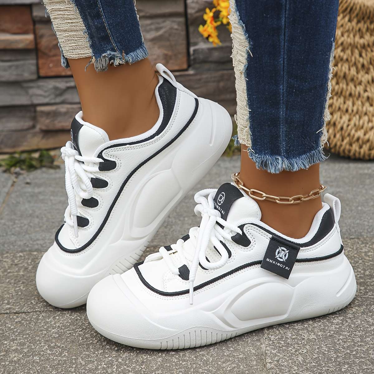 Women S Sneakers Color Red Sizeuk 5
