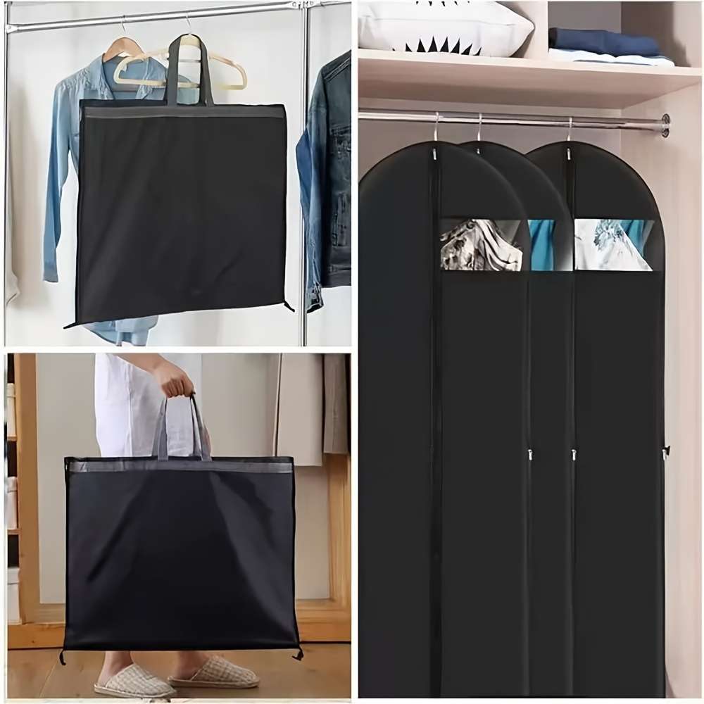 Clothing Dust Bags Color Black Quantity2Pcs