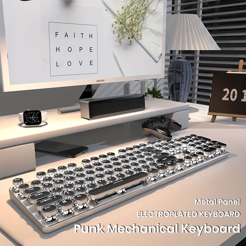 EWEADN TK950 Steampunk Mechanical Keyboard