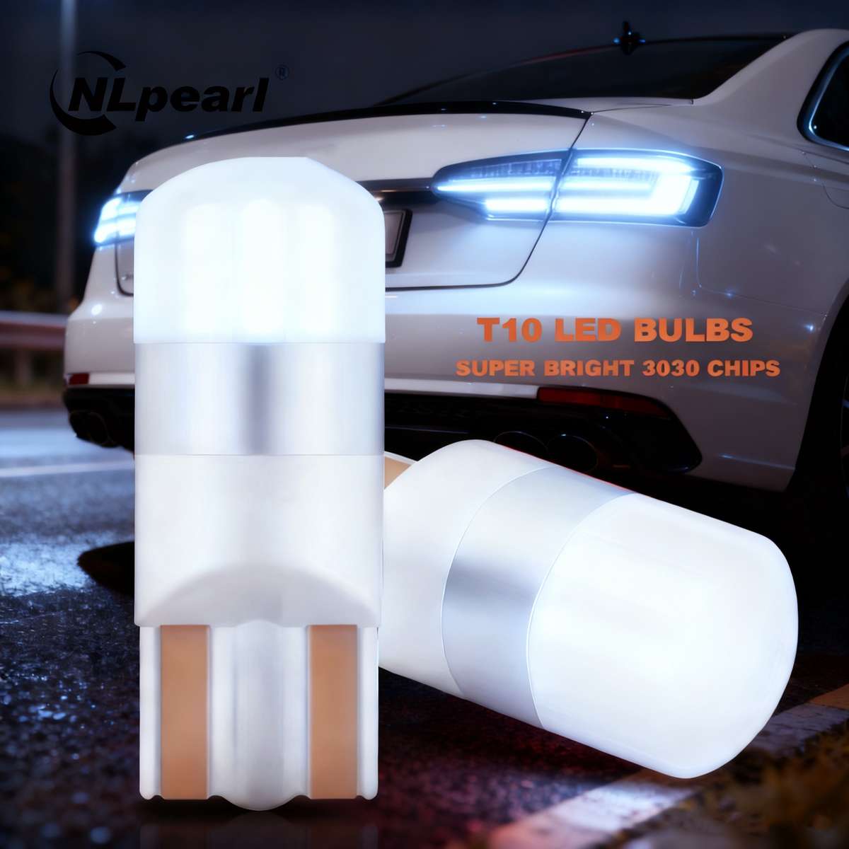 Car Lights Items 2Pcs White Light