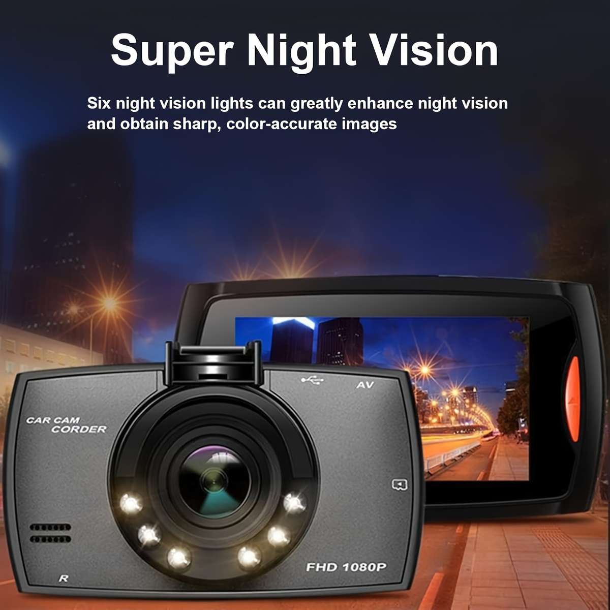 Exclusive High Definition Dashboard Camera Featuring Excellent Night Vision