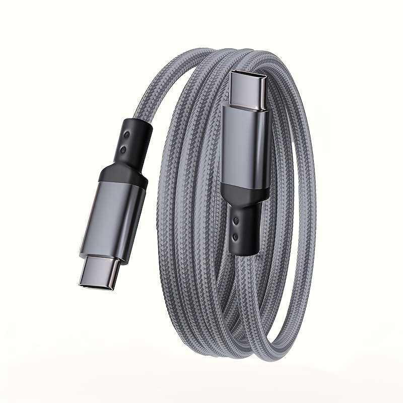 Charging Cable Color Grey Size100Cm 3.2Ft 39.3In