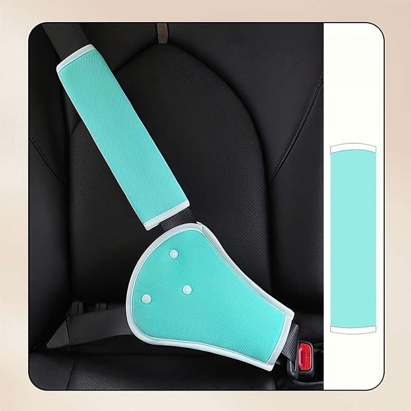 Car Seat Belt Covers Green 2 Piece Set