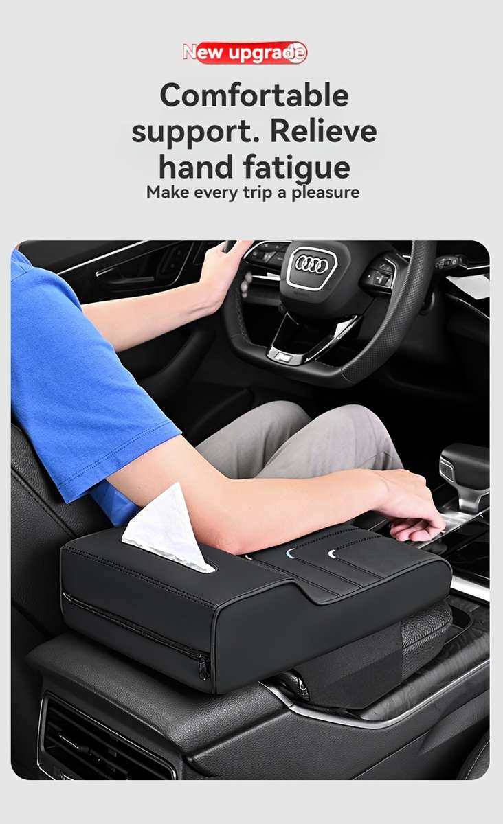 Car Tissue Box Color Bright Red