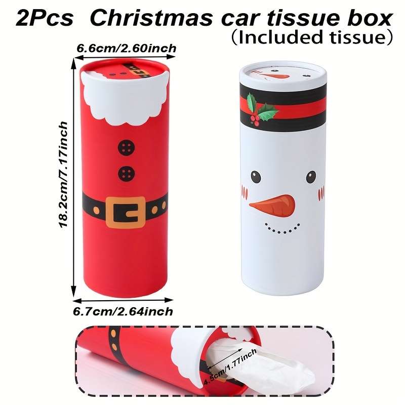Car Tissue Box Quantity 2Pcs