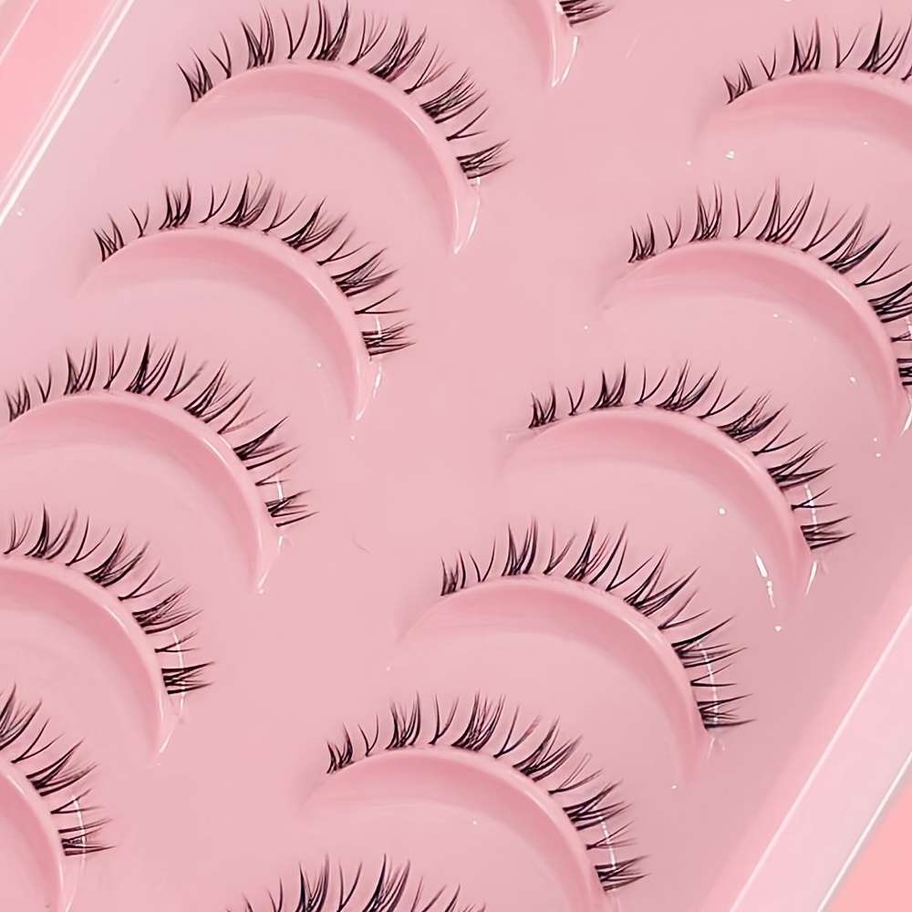 False Eyelashes Model 18K 10P Fpxjm