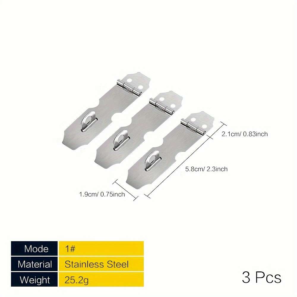 Lock Size 5.8Cm 2.3 Inch   Quantity 3Pcs
