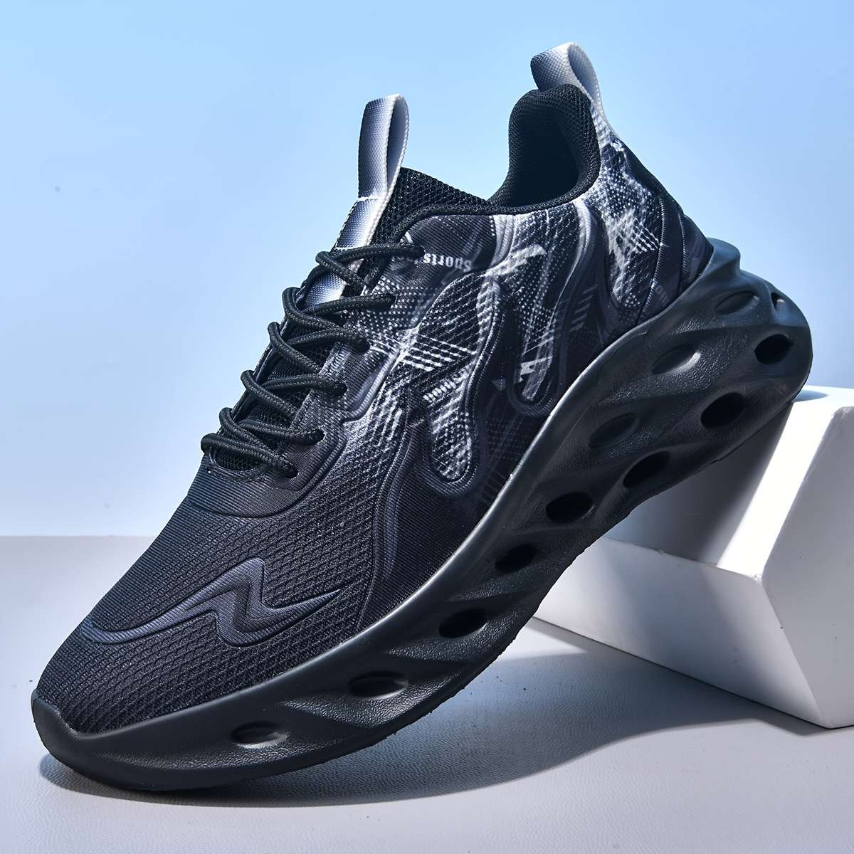 Sneakers Color Black Sizeuk 7