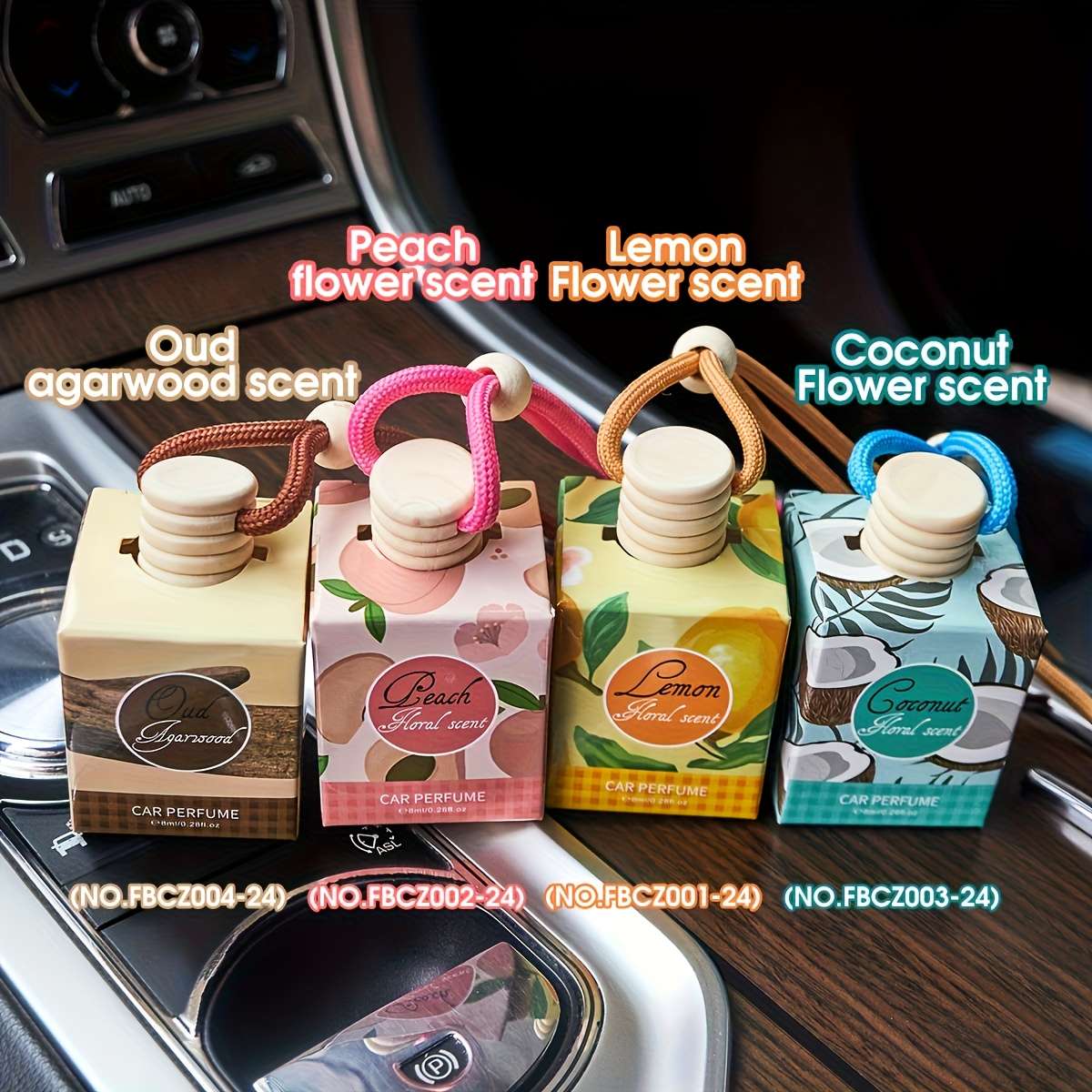 Car Aromatherapy Perfume 2Pcs