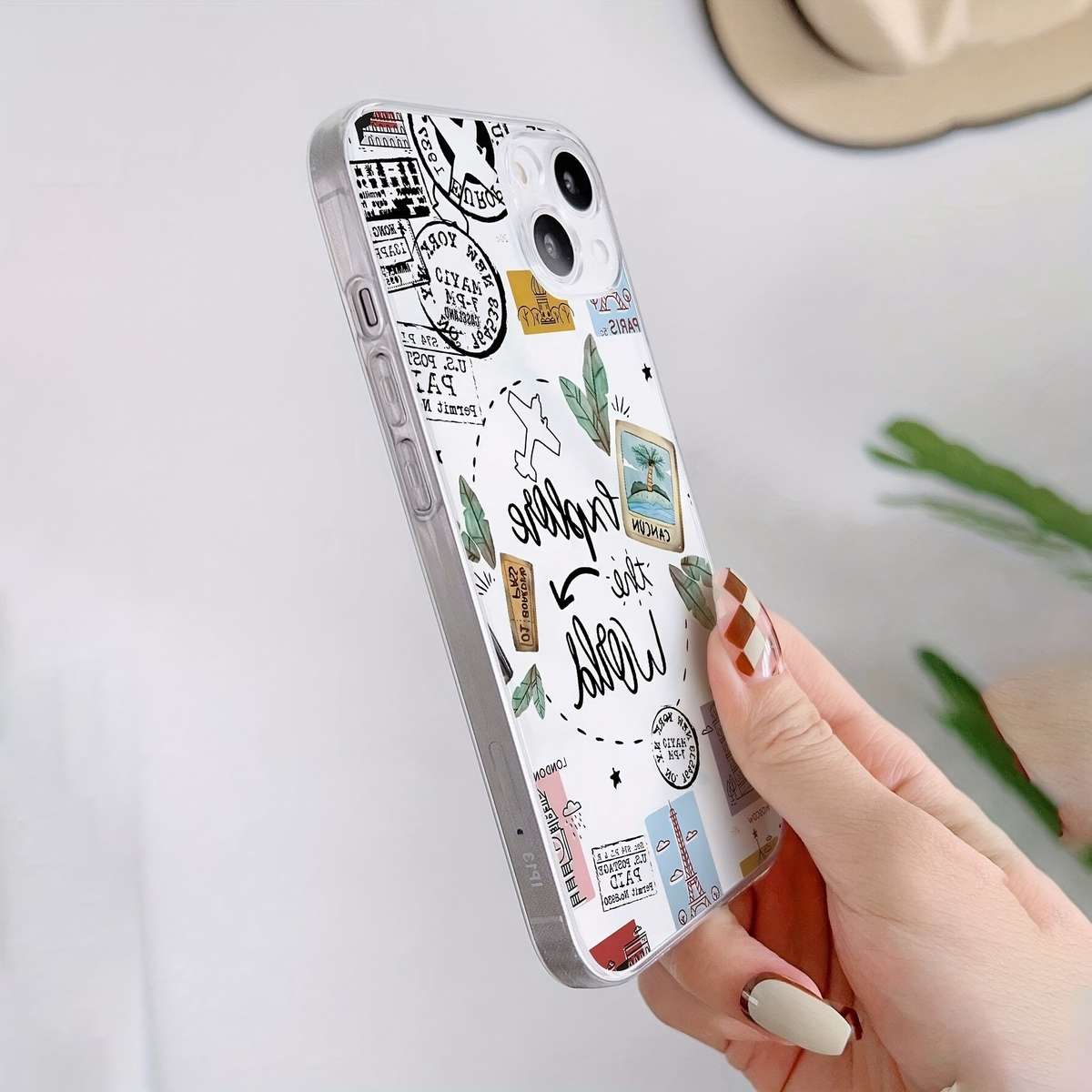 Transparent For iPhone Phone Case