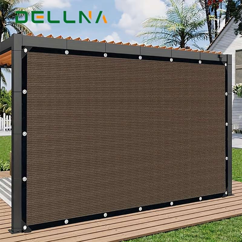Shade Net Color Coffee Brown Size298.7Cm3.99Meter