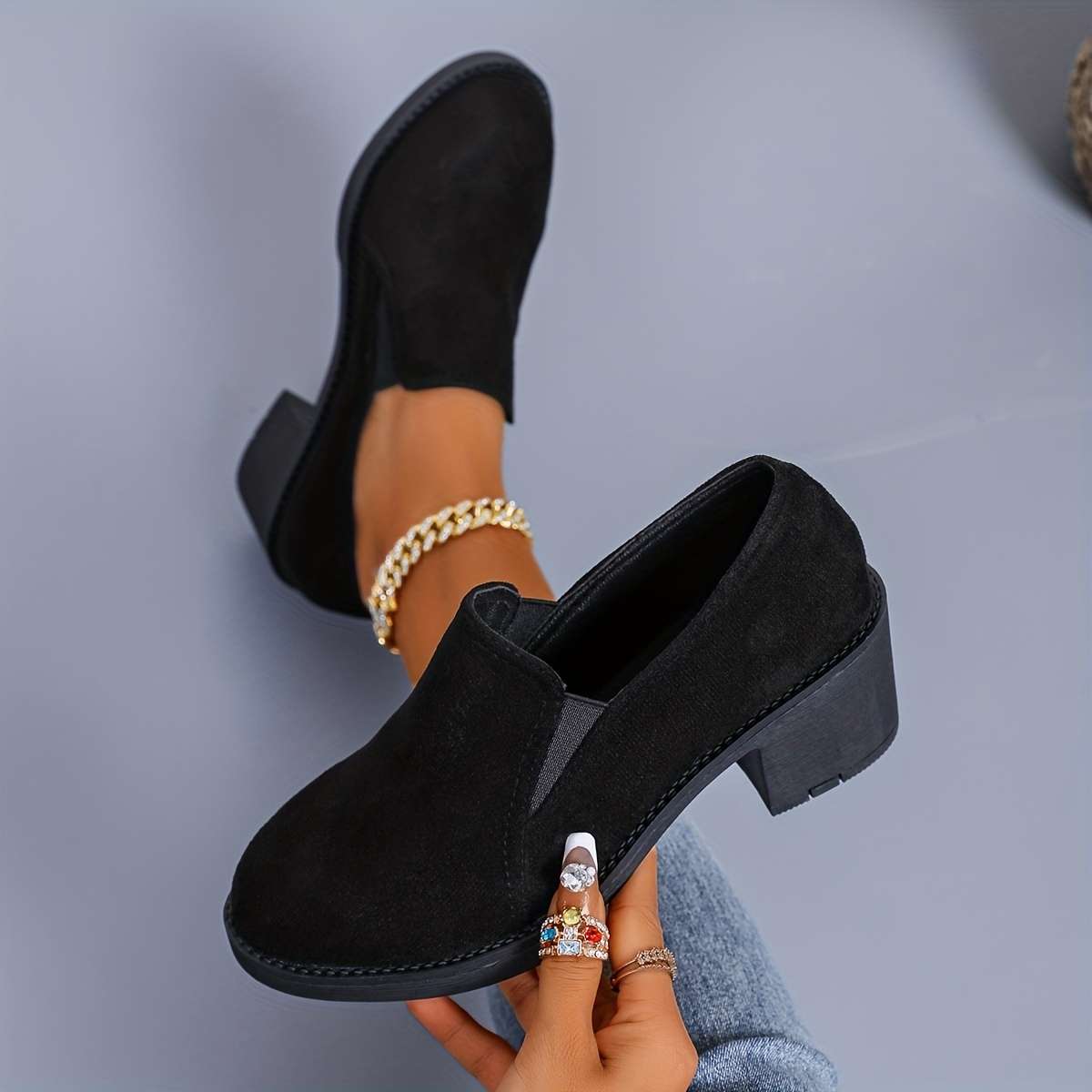 Women S High Heels Color Black Sizeuk 4