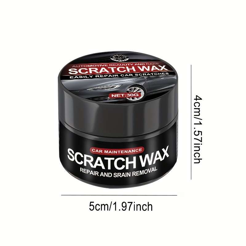 Car Scratch Repair Tool Items 30G Scratch Wax  Add  Sponge H