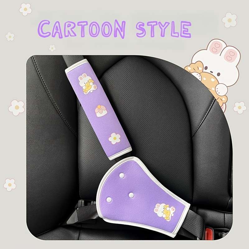 Car Seat Belt Covers Green Pumpkin 2Pcs