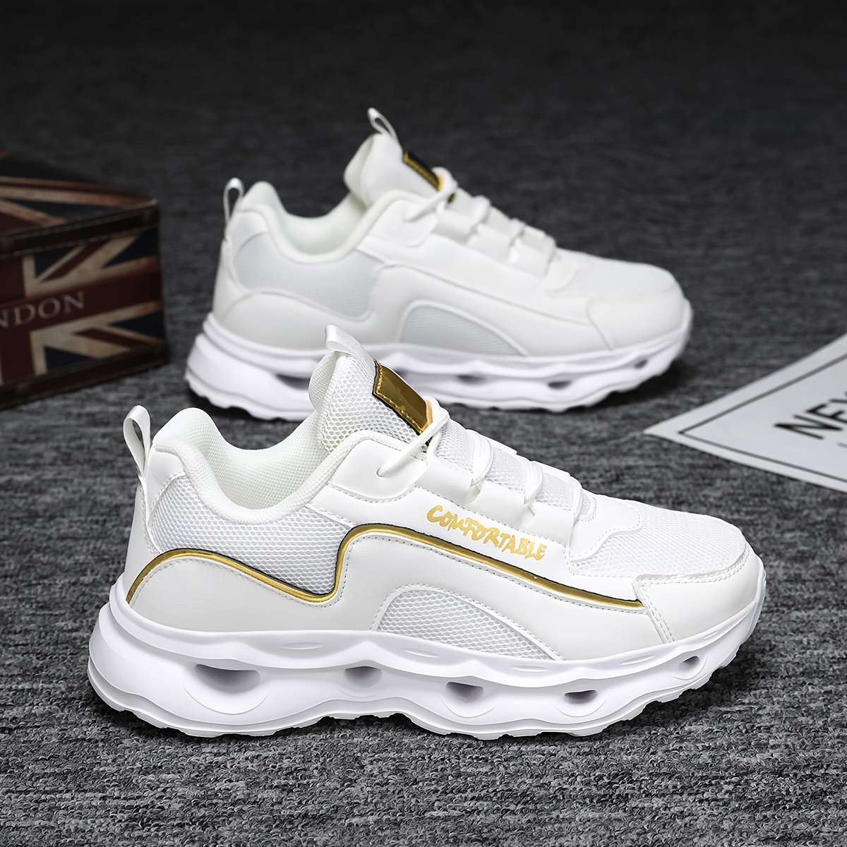 Women S Sneakers Color White Sizeuk 4.5