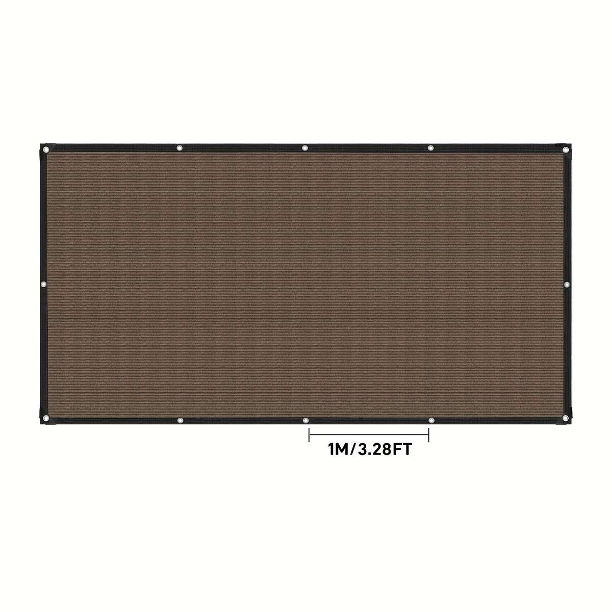 Shade Net Color Coffee Brown Size2Mx3M