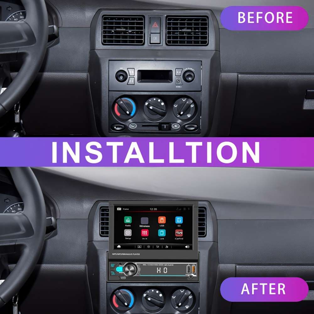 Car Audio  Entertainment System Quantity 1Pc