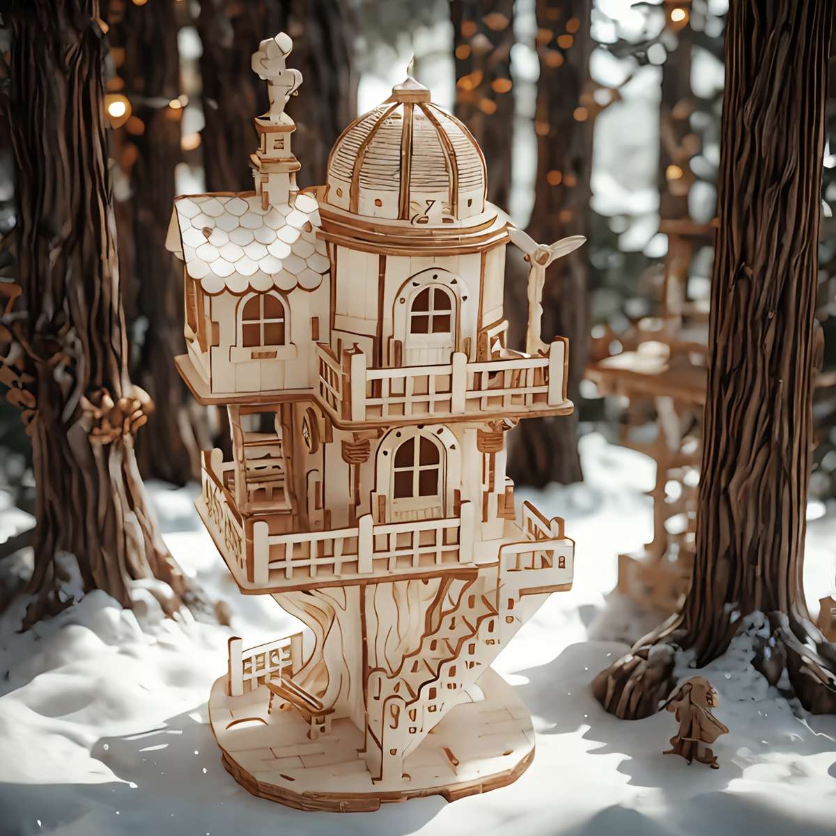 Building Toy Architectural Model Toy Set Quantity 1 Set