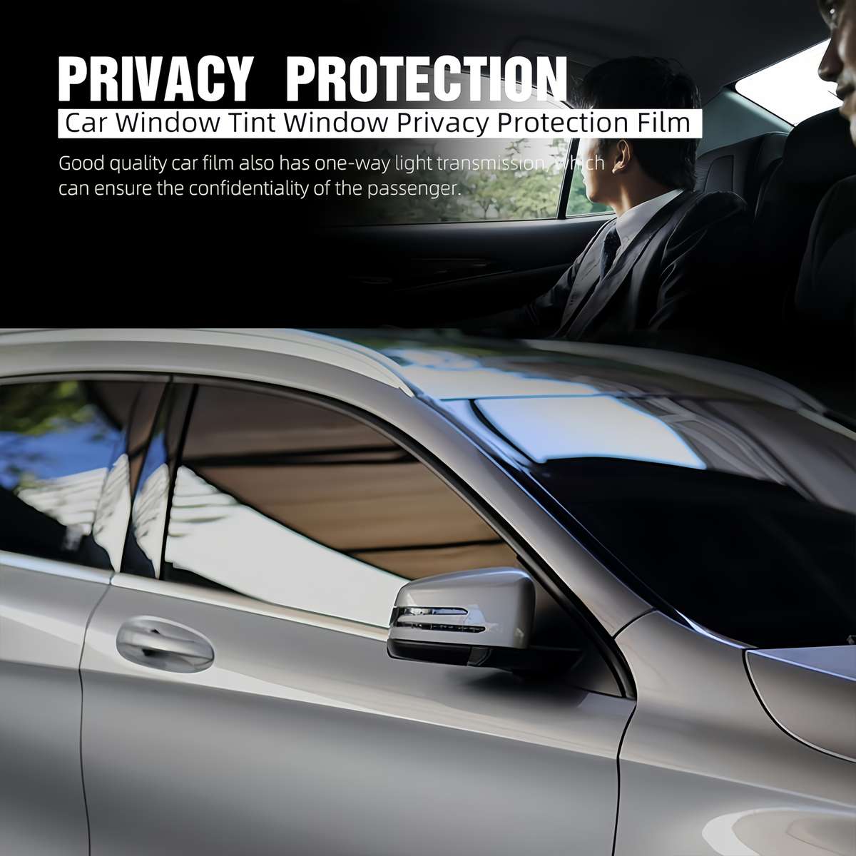 Car Sun Shades Color 5 Light Transmittance Model 5M X 50Cm