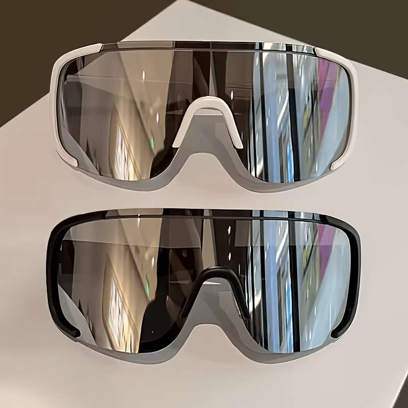 Cycling Glasses Color Black Frame White Mercury  Black Frame White Mercury
