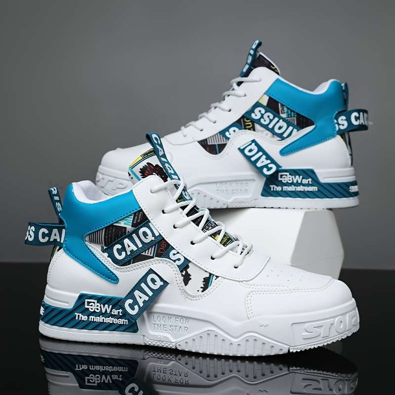 Sneakers Color White Blue Sizeuk 5.5