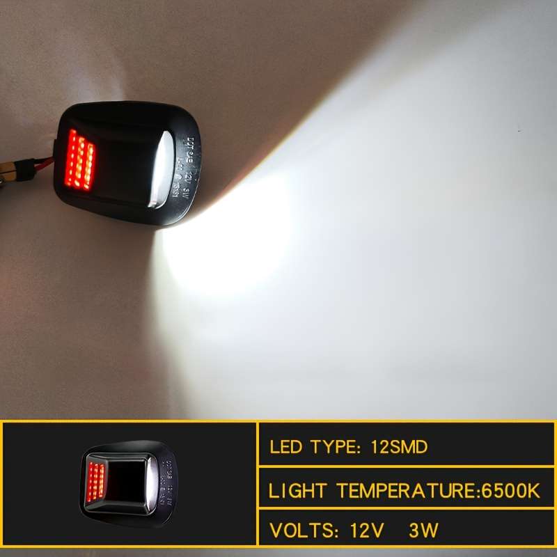 Car Lights Items Led White Light 2Pack