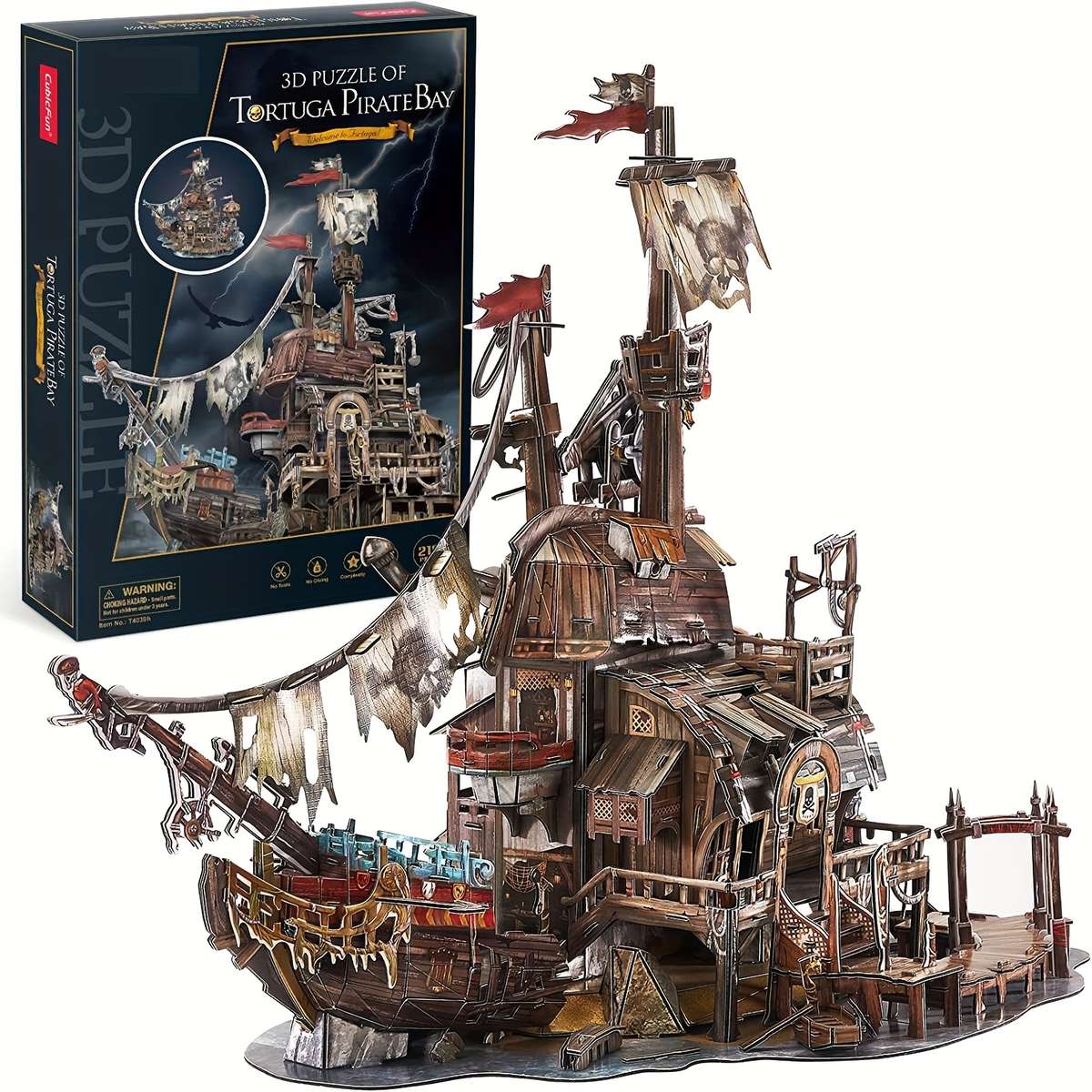 3D Jigsaw Puzzle Model Ship   Items Toruga Bay