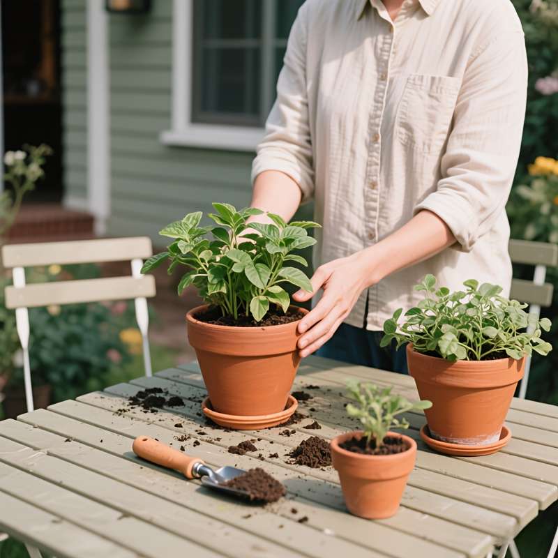 Flowerpot Size 9.91Cm*7.87Cm Quantity6Pcs Set