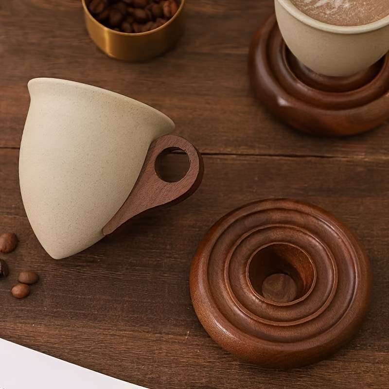 Water Cup Items One Set  Coffee Cup   Coaster