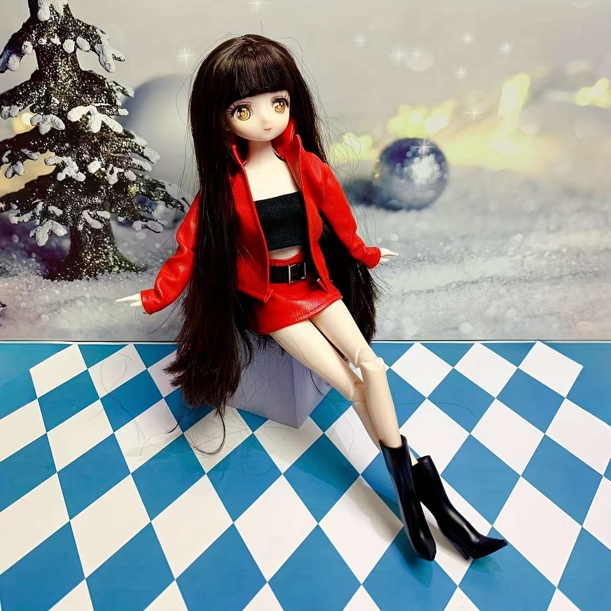 Plush Toyss Style White hair