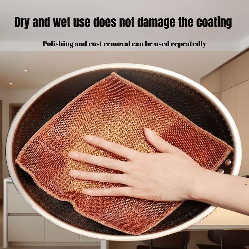 Steel Wool Cleaning Cloths 2 Pack