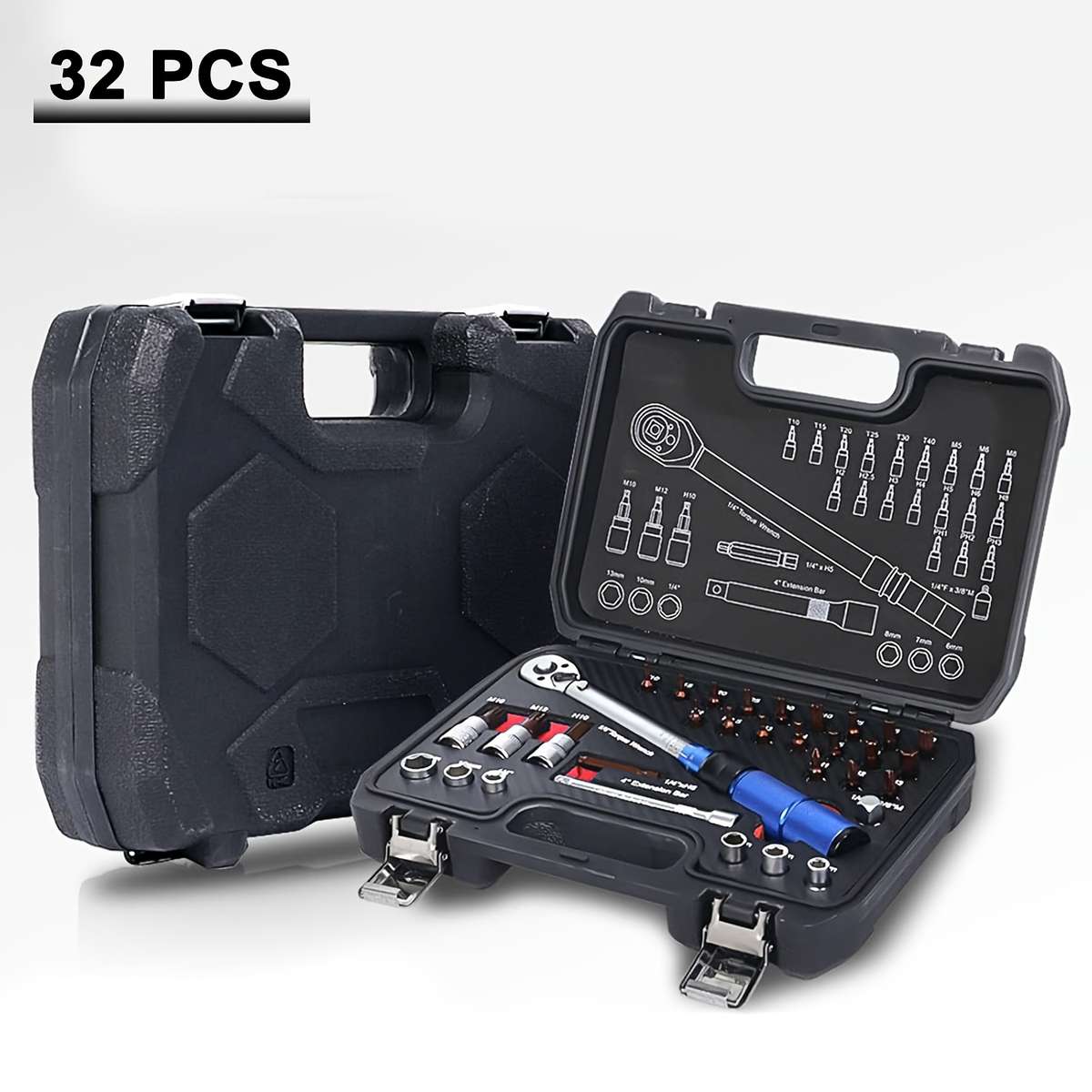 32-Piece Torque Wrench Set