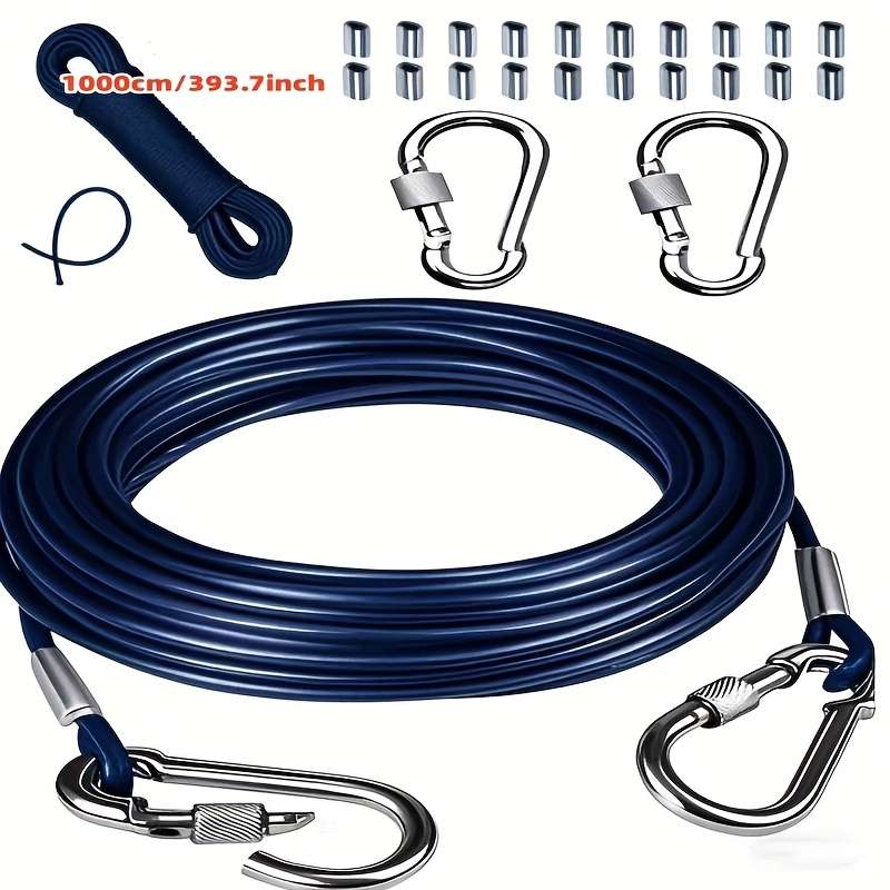 Dog Leash Model 5 Meters Of Rope With 20 Buckles And 2 Hooks