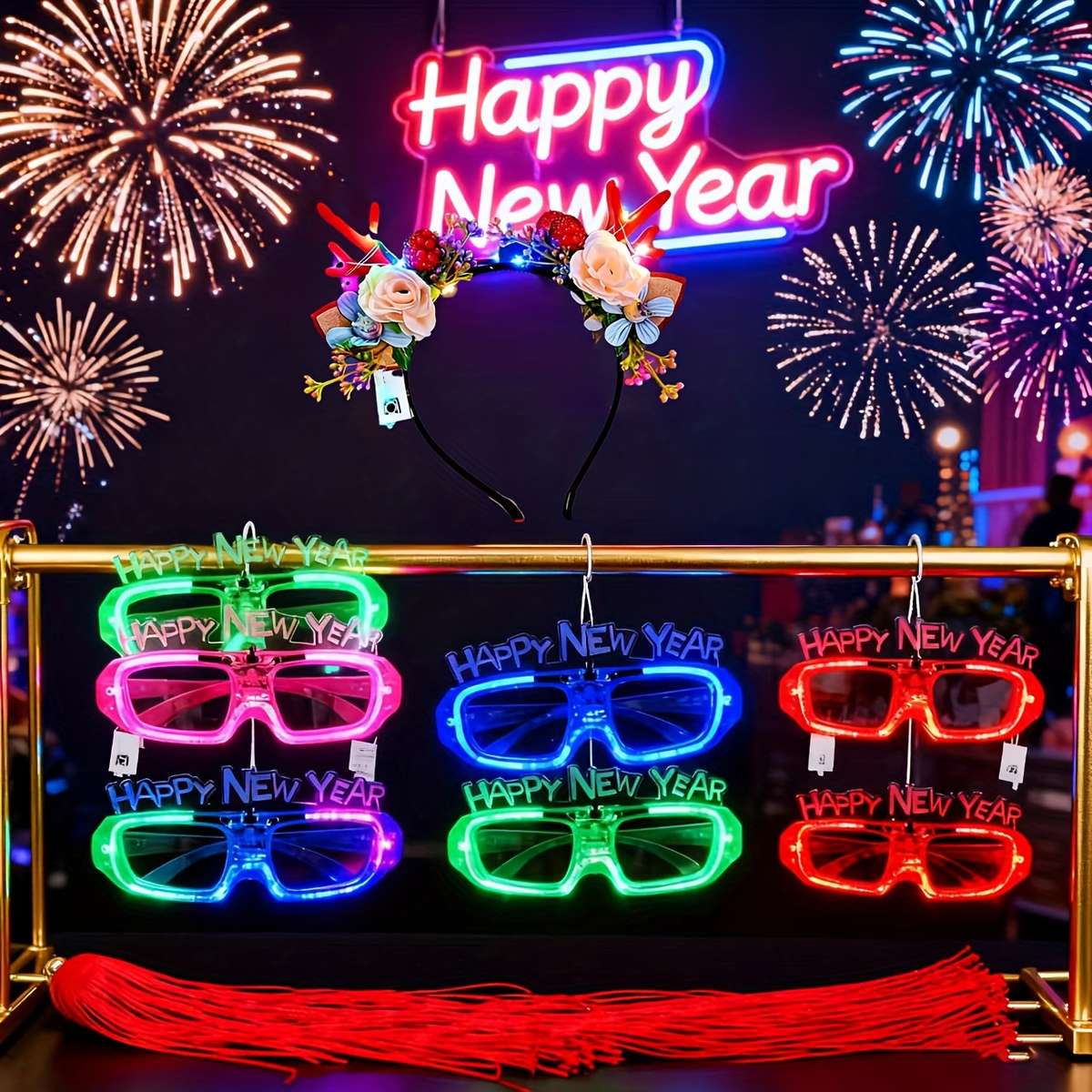 Mens Glasses Color 2Pcs Random Style