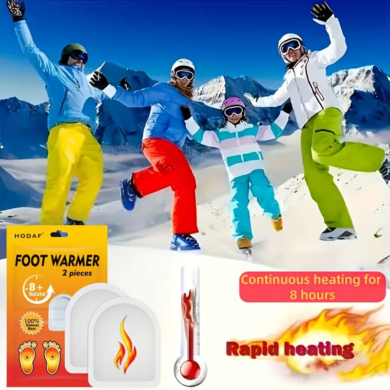Premium 4 Packs Multifunctional Outdoor Heater Shoe Warmers Unisex Compac One 4