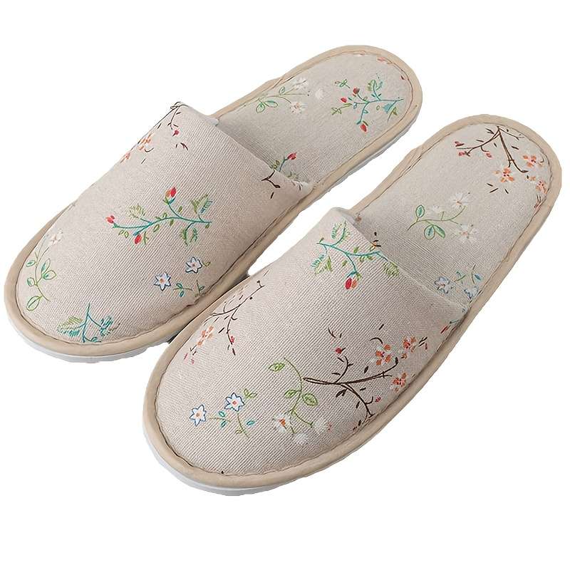 Cotton Slippers Color Floral  Sizeuk 8.5