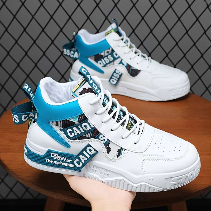 Sneakers Color White Blue Sizeuk 5.5
