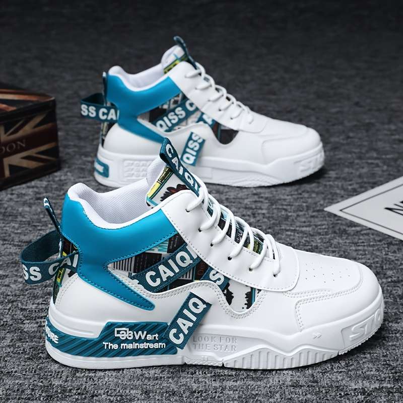 Sneakers Color White Blue Sizeuk 5.5