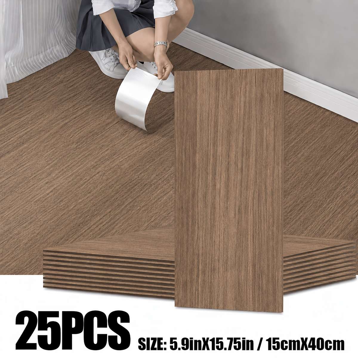 Self Adhesive Floor Stickers Xrwe822 25 Pieces
