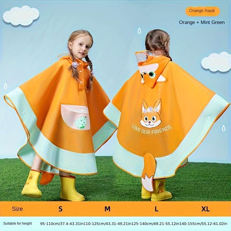 Raincoat Hidden Tiger Size S