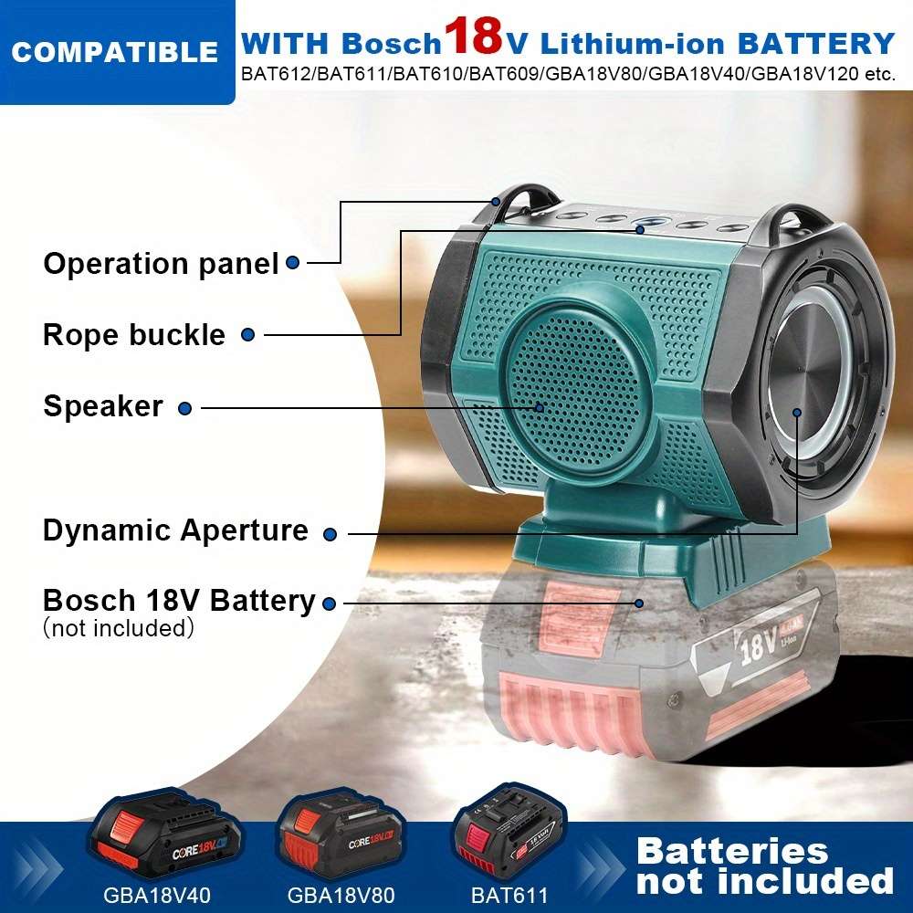 Speaker Style No Battery   Bs