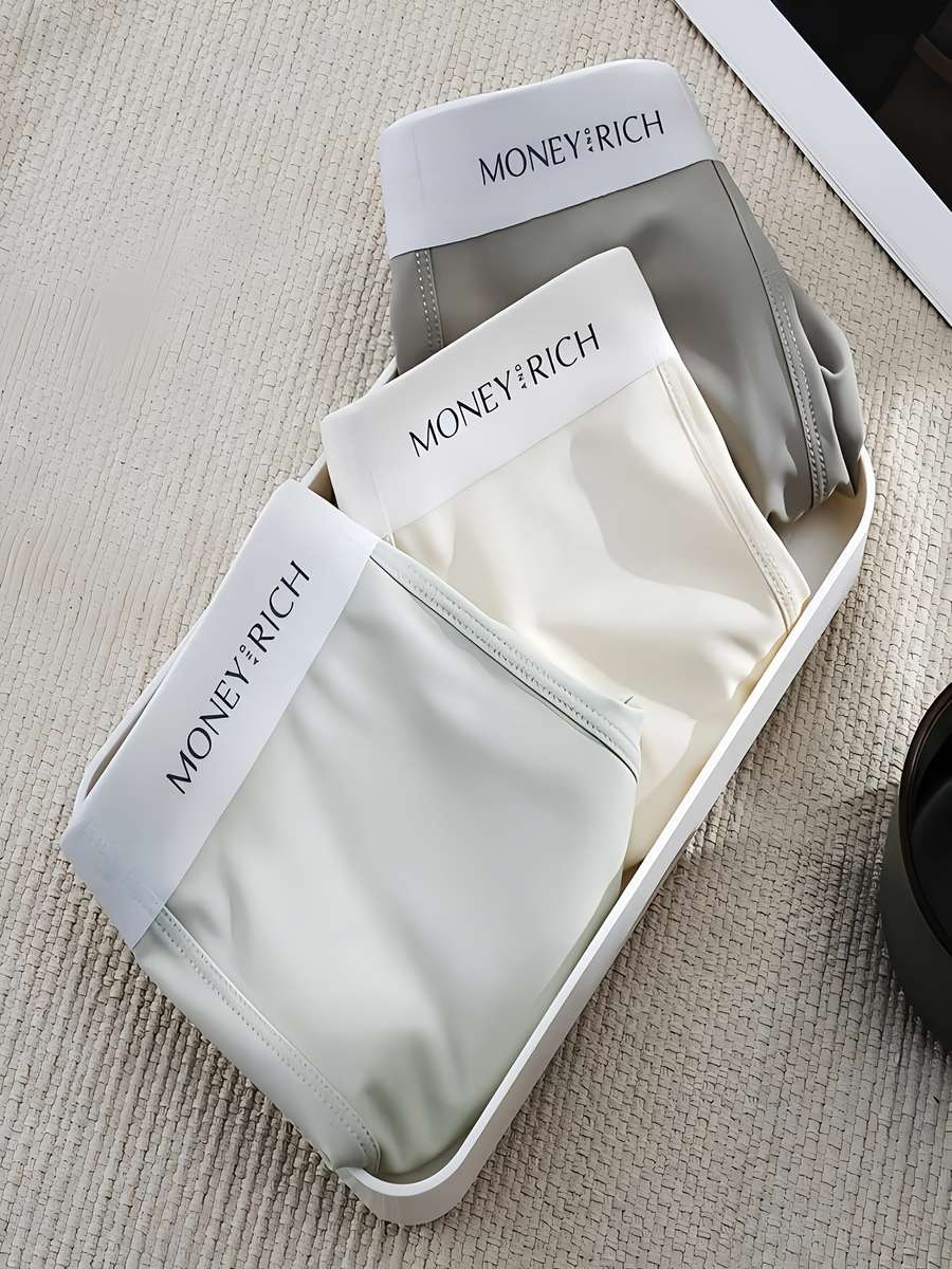 Mens Underwear Color 2Pcs Random Mixed Colors Sizem
