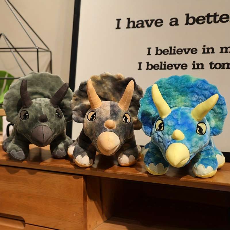 Plush Toyss color Camel colored horns