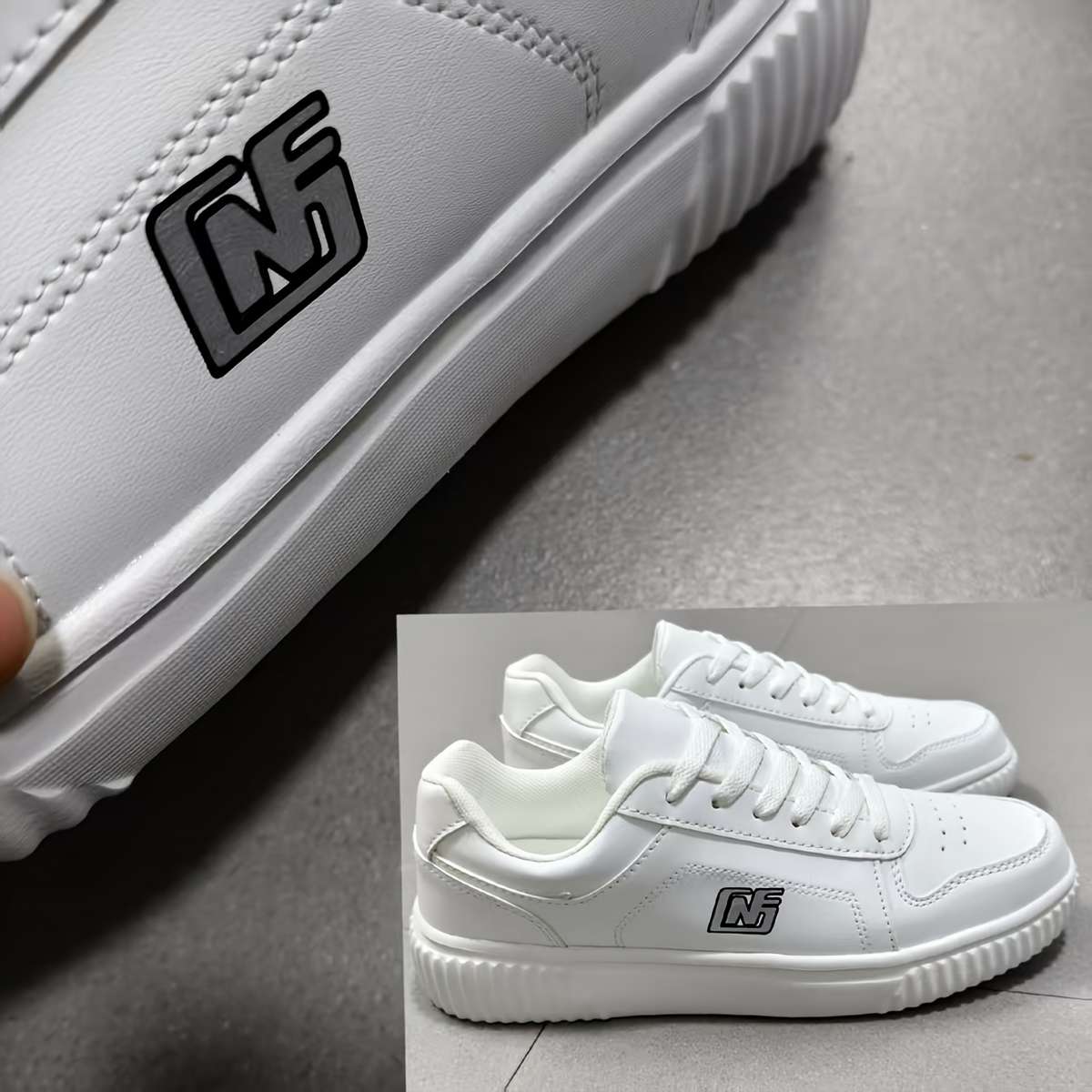 Sneakers Color White Sizeuk 7